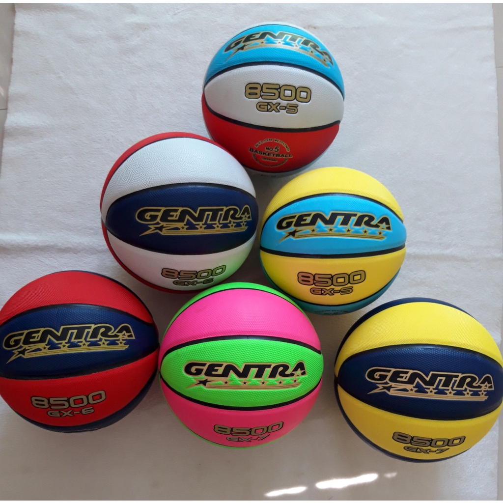 quả bóng rổ số 7 GENTRA GX 7 da cao cấp .hàng chính hãng (tặng kèm kim túi+1 đôi tất)nhiều màu