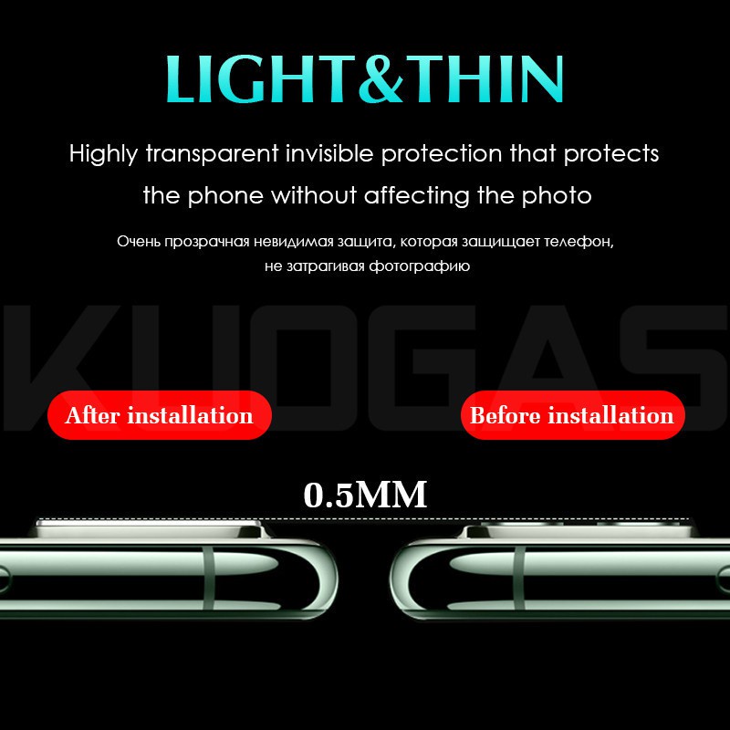 【CcExperts】Phim bảo vệ ống kính Kính bảo vệ máy ảnh 100D cho iPhone 11 12 Pro ProMax Full Cover Lens Screen Protecto 2020 Kính cường lực