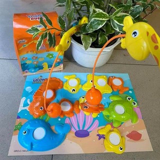 BỘ CÂU CÁ CHO BÉ HƯU - Đồ khuyến mãi từ sữa Grow