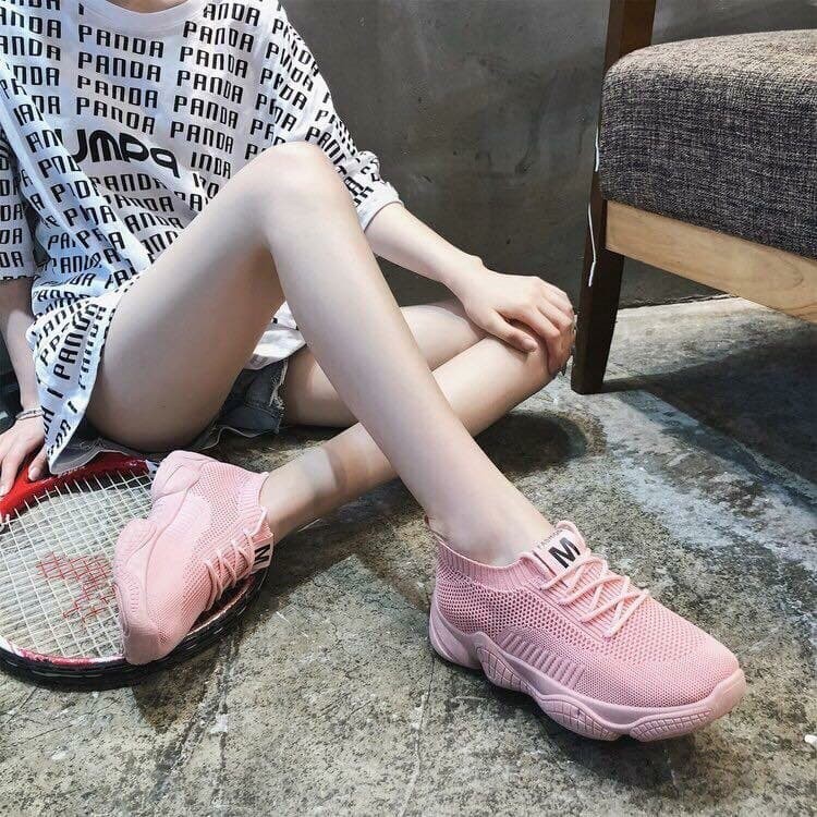 Hot Trend 2018 | Giày nữ Pinky Sneaker BG03