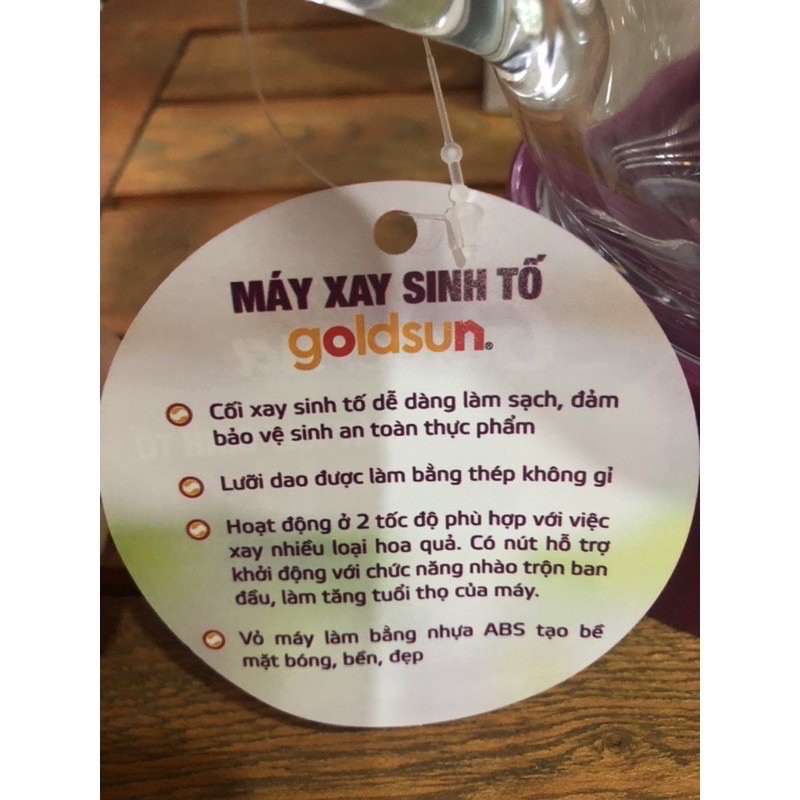 siêu rẻ MÁY_XAY_SINH_TỐ_GOLDSUN_CỐI_THUỶ_TINH