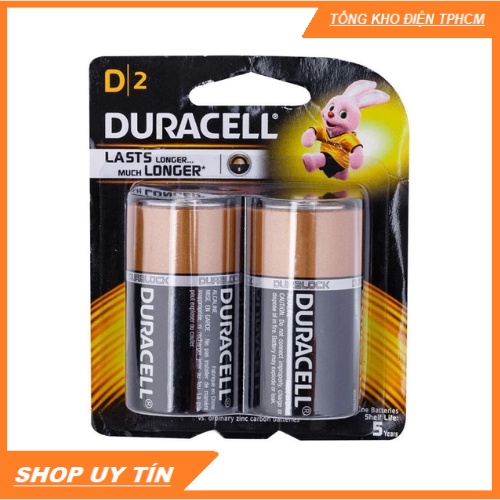 Pin đại D 1.5v Alkaline Duracell MN1300 LR20 D2 - Vỉ 2viên