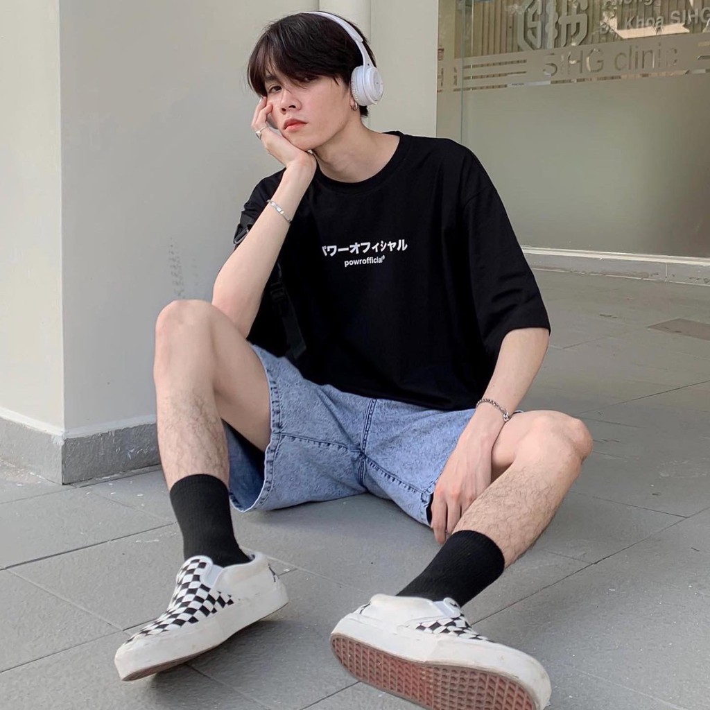 ÁO THUN POWROFFICIAL EXPRESSED LOVE - BLACK