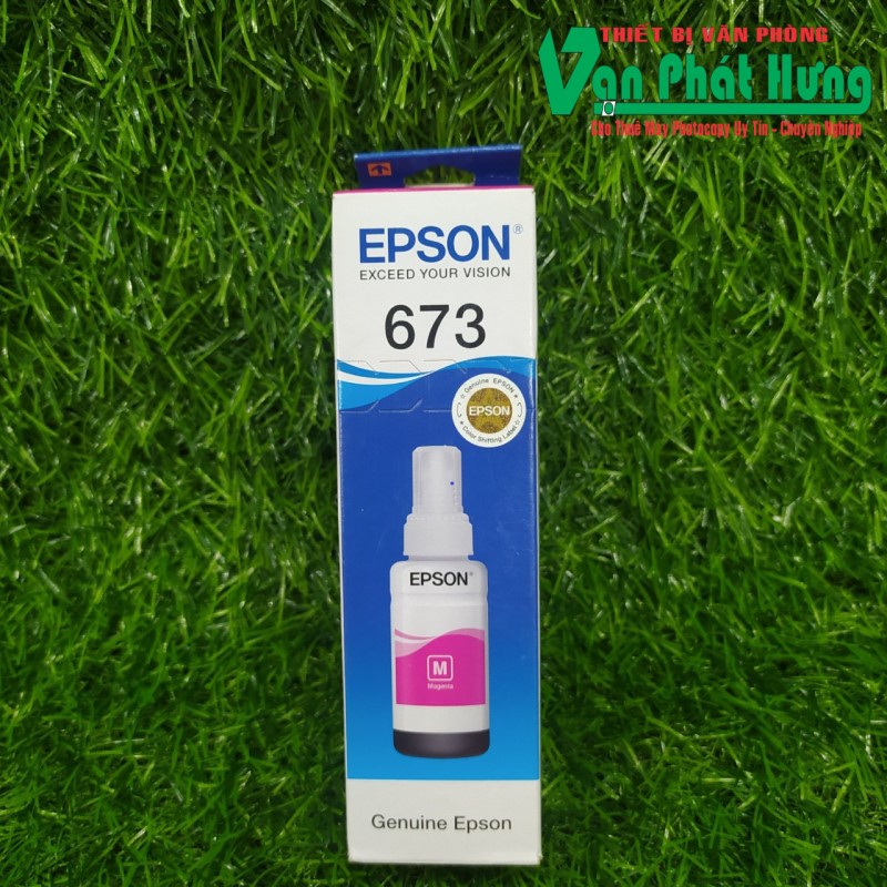 Hộp mực in phun Ep.son T673 dùng cho máy Ep.son L800/L805/L850/L1800