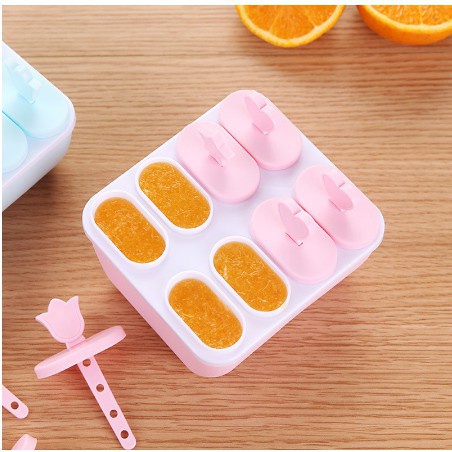 Khuôn Làm Kem Que 8 Ngăn Tiện Dụng Cho Mùa Hè Mát Lạnh - GetGo1