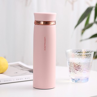 Bình Giữ Nhiệt Lock&Lock Feather Light LHC4131 450ml Màu Hồng