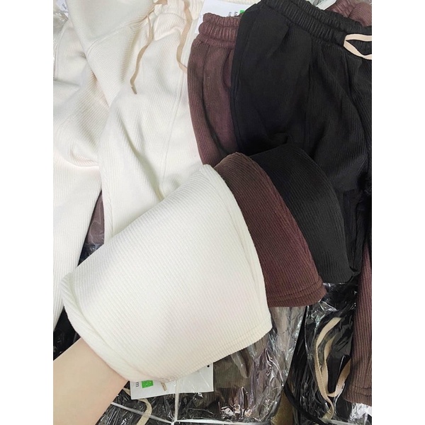 MÃ 7- Mã 191 QUẦN BAGGY DẠ GÂN 3 MÀU