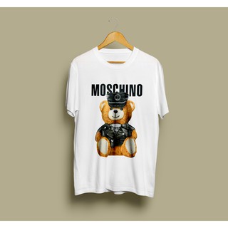 AO THUN GẤU moschino MẶC ÁO DA CAO CẤP ( có video)