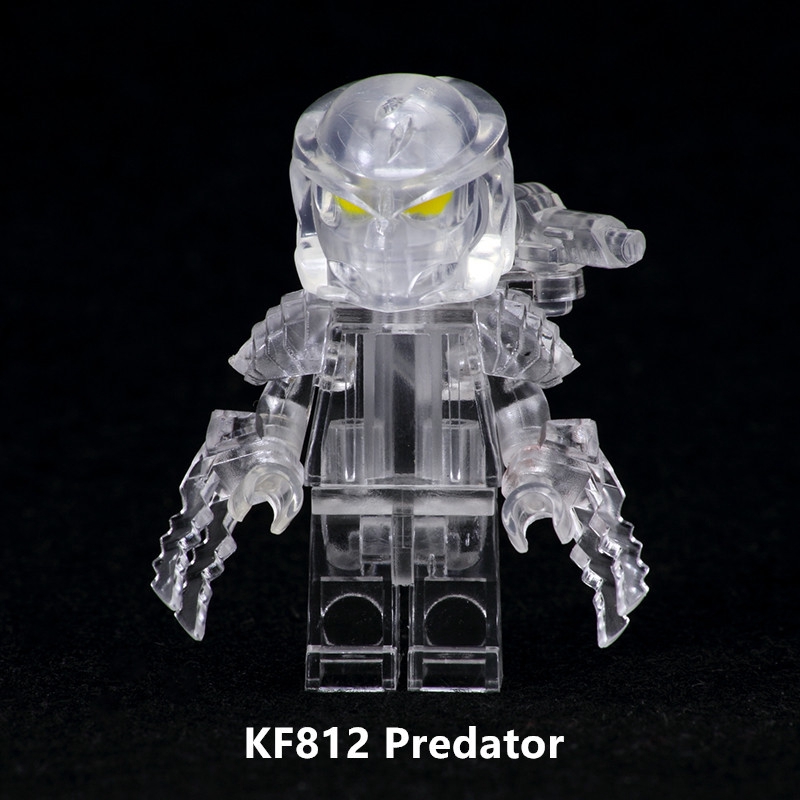 PREDATOR PREDATOR Bộ Đồ Chơi Lego Xếp Hình Người Ngoài Hành Tinh Độc Đáo Cho Bé