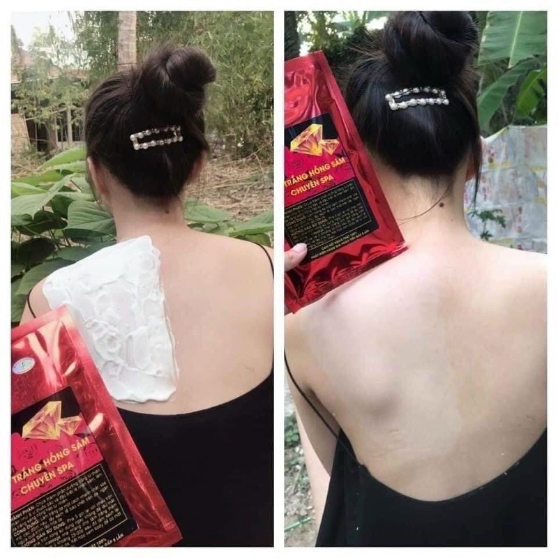 Tắm Trắng Hồng Sâm chuyên Spa