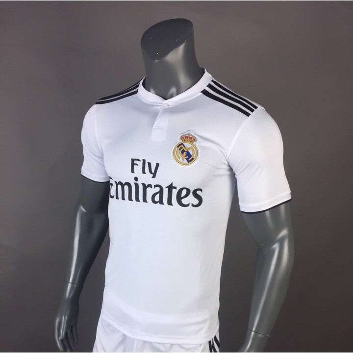 NEW SALE Áo Bóng Đá Real Madrid trắng mùa giải 2018-2019 XÊU RẺ 1212 ¹ ⁿ