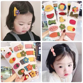 Kẹp tóc không đau kiểu Hàn Quốc dễ thương cho bé gái