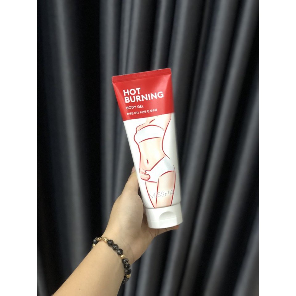 Kem tan mỡ Missha hot burning perfect body gel( mẫu mới 2018)