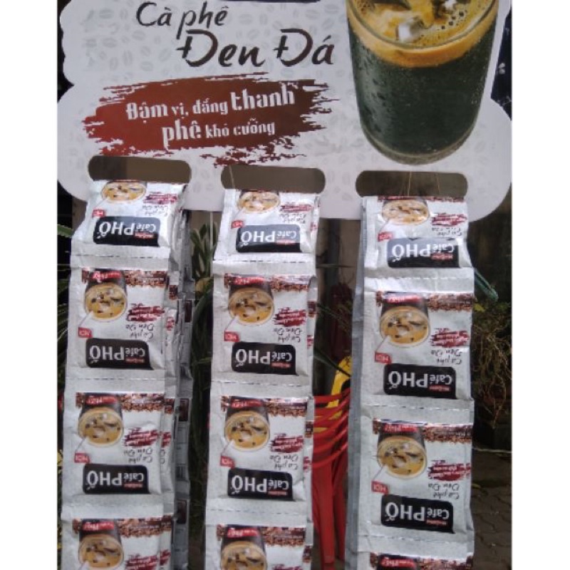 Dây cà phê phố đen đá 10 gói