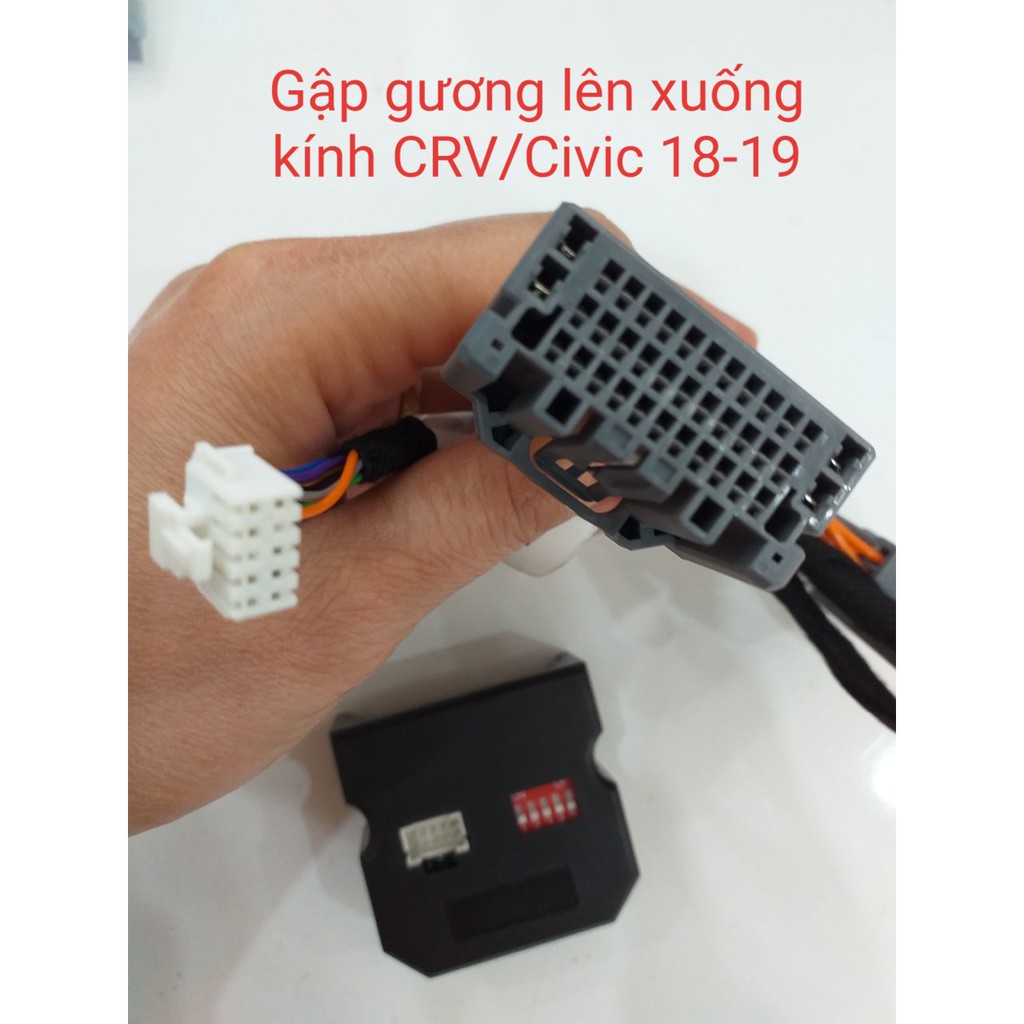 Gập gương lên xuống kính tự động Honda CRV/Civic 2018-2019