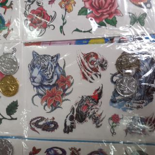 Vỉ hình xăm đồng xu