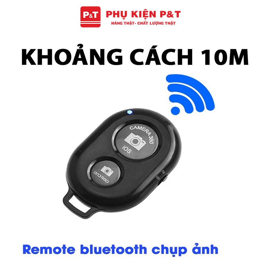Remote Chụp Ảnh Kết Nối Bluetooth Điều Khiển Chụp Ảnh Từ Xa Tiện Lợi