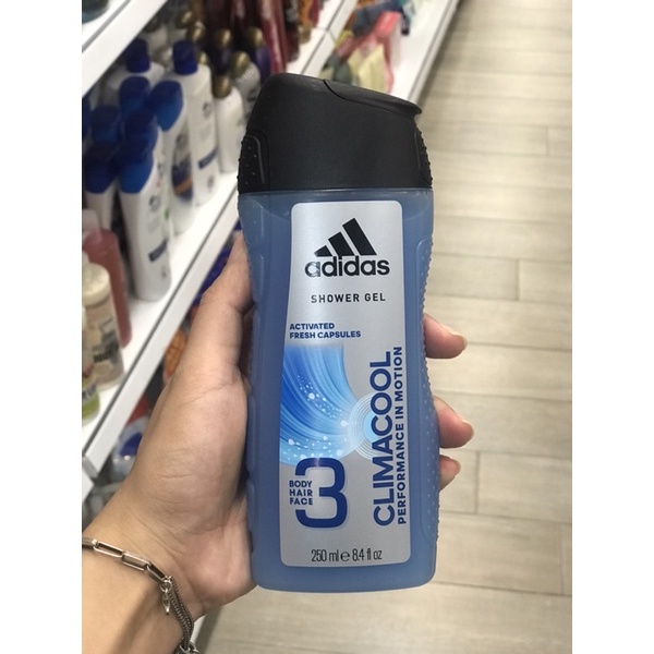 Dầu tắm gội Adidas 3 in 1 - UK