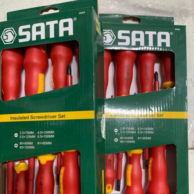 BỘ TUA VÍT 6 CHI TIẾT SATA 09303