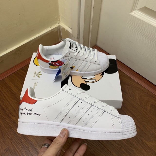 Giày thể thao mickey nam nữ mũi sò cao cấp (free ship) | BigBuy360 - bigbuy360.vn