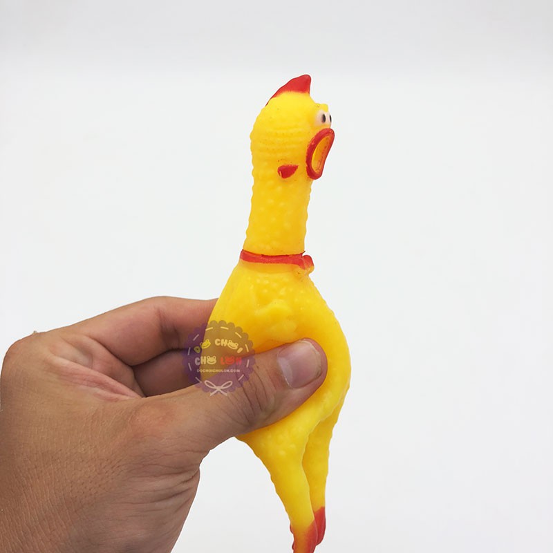 Đồ chơi gà bóp kêu Shrilling Chicken size 17 cm TX012 shop dochoigiare188