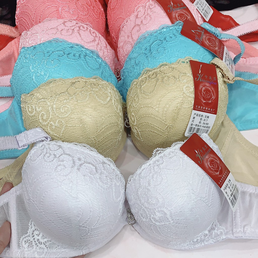Áo Lót Ren Nâng Ngực, Siêu Nâng Mút Dày 5Cm