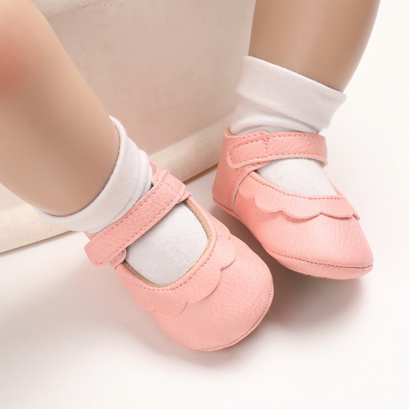 Giày Công Chúa Chống Trượt Phối Ren Hoa Thời Trang 2022 Cho Bé Gái Tập Đi Walkers