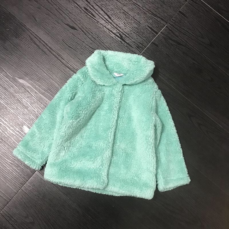 Áo lông bé gái Max 3-24m  Áo lông cừu lót thun cotton mềm xuất dư 1221