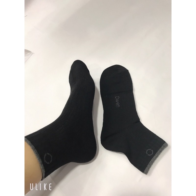 Tất nam OWEN cổ trung - tất hài - TAT03- TAT05- TAT04 không hôi không xù lông thoáng khí