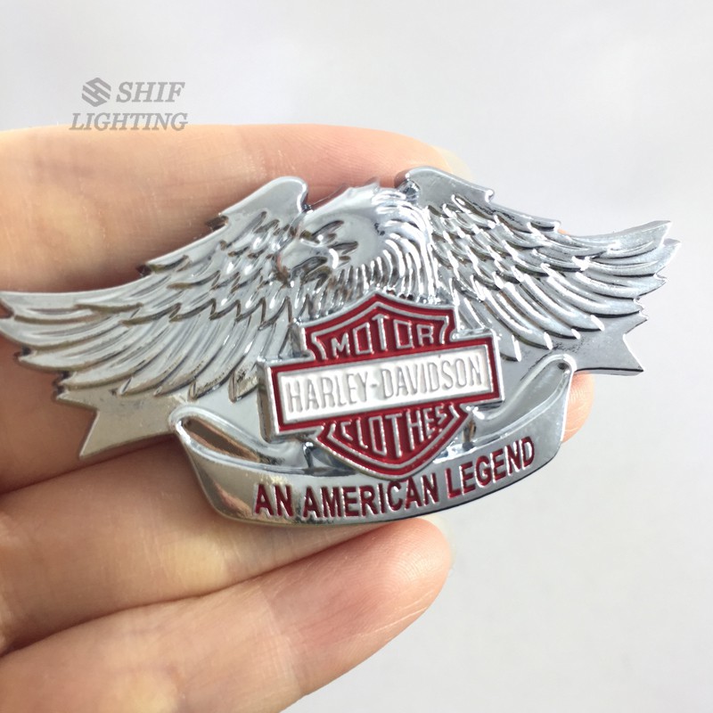 Miếng dán logo hình diễn viên Hawk Eagle Harley Davidson cho xe hơi