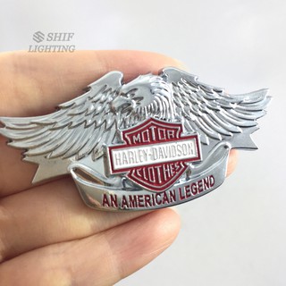 1 Miếng Dán Trang Trí Xe Hơi Hình Hawk Eagle Harley Davidson