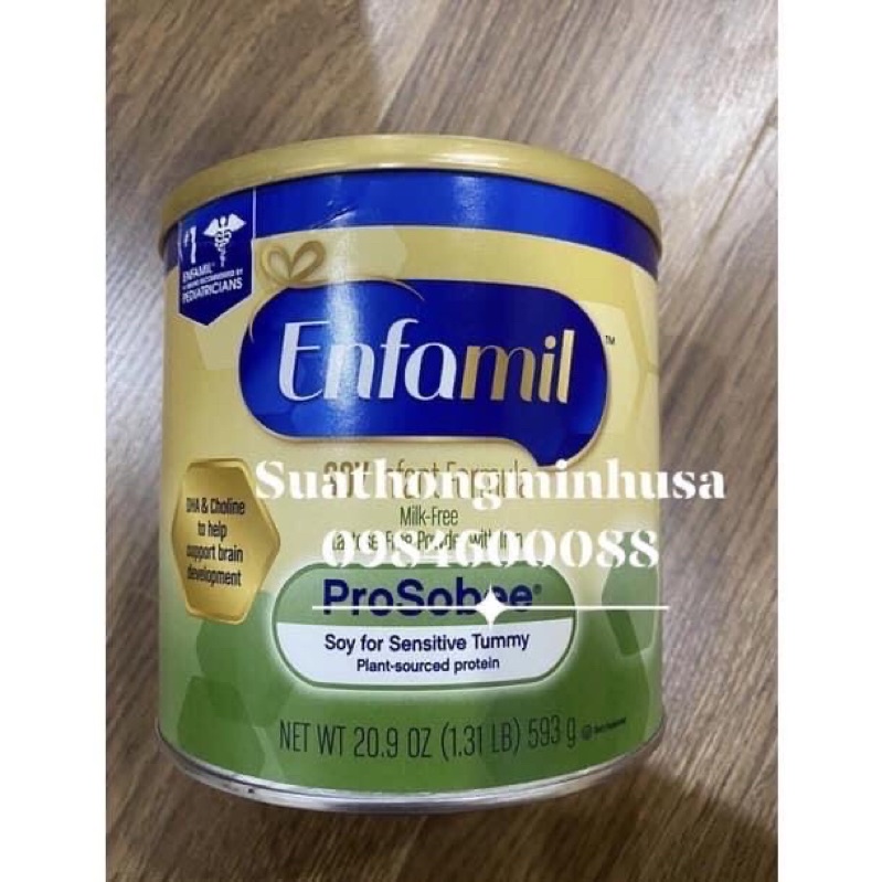 Sữa Enfamil Prosobee cho bé dưới 1