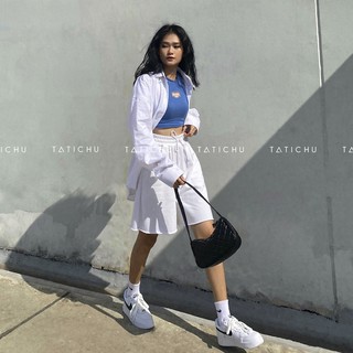 TATICHU Quần thun lửng cột dây - Drawstring Longline Short