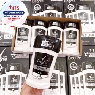 Lăn khử mùi Men Degree Motionsense Ultra Clear Black White 48 hour của Mỹ