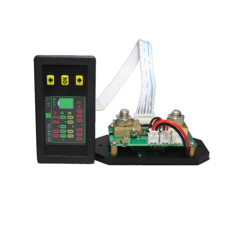 Đồng hồ đo điện áp đa năng có màn hình Lcd Dc120V 100a 200a 300a 500a