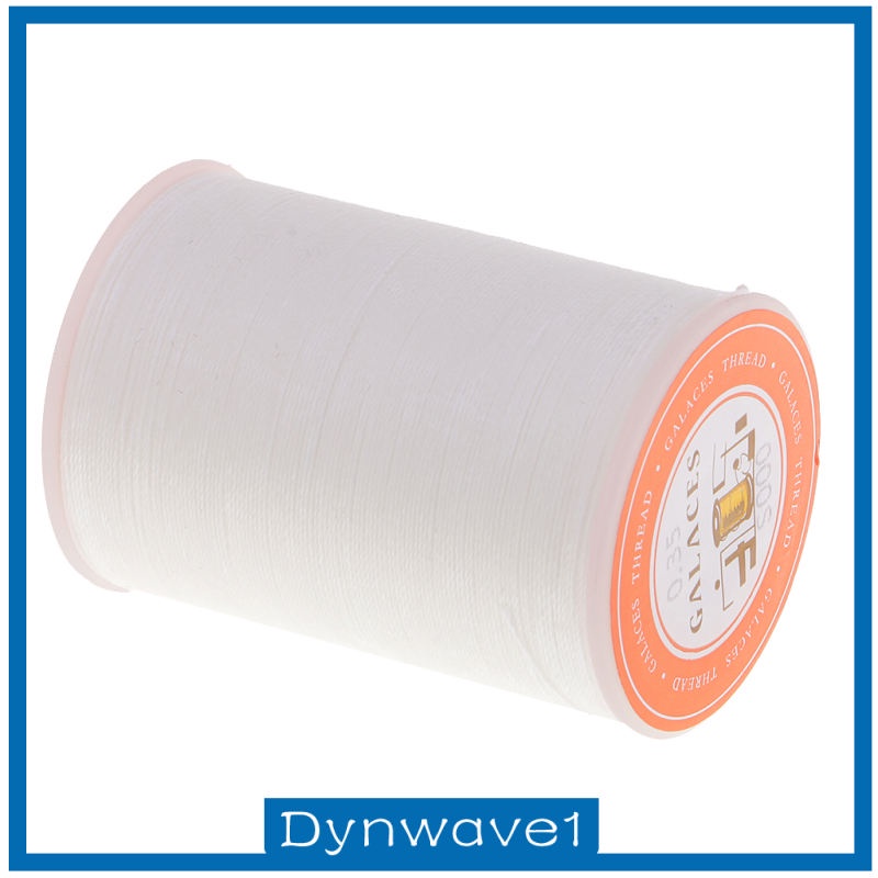 300m Dây Sáp Tròn Màu Be 0.35mm May Đồ Da Thủ Công