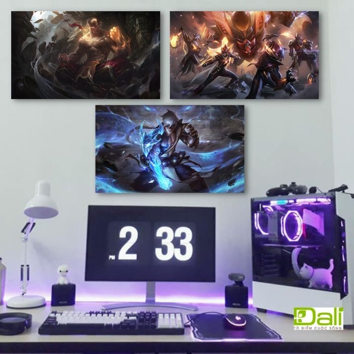 Tranh Decal Liên Minh Huyền Thoại Lee Sin