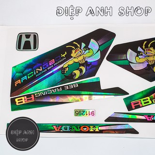 Tem xe Dream 7 màu - Tem chế xe Dream ( VIDEO THỰC TẾ)