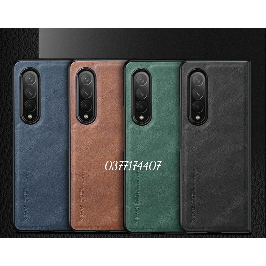 Ốp lưng X-Level da cho Samsung Z Fold 5, Z Flip5 Z Flip 4/  Z Fold 4/ Z Fold 3, Z Flip 3, Z Fold 2 sang trọng chính hãng