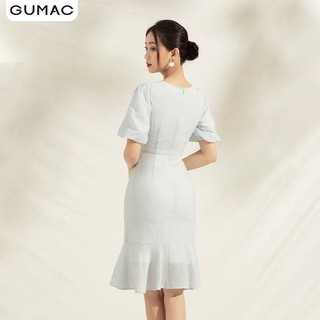Đầm đuôi cá tay bí DA1125 GUMAC
