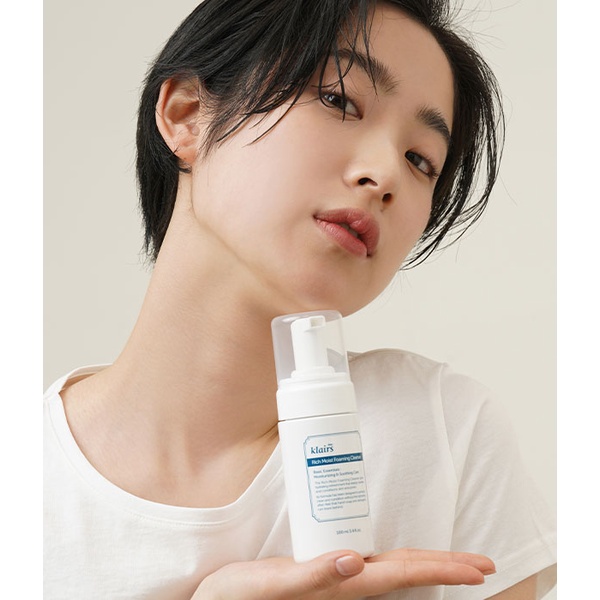 Sữa Rửa Mặt Dear, Klairs Dạng Bọt Dưỡng Ẩm Da Rich Moist Foaming Cleanser 100ml - Khongcoson
