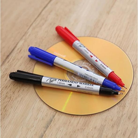 Bút lông dầu nhỏ 2 đầu FlexOffice FO-PM-01