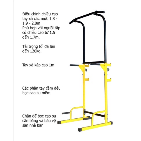 Xà đơn xà kép đa năng ZK - 07