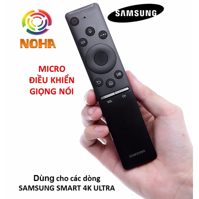 REMOTE ĐIỀU KHIỂN TIVI SAMSUNG GIỌNG NÓI Dùng cho tivi Samsung SMART 4K ULTRA