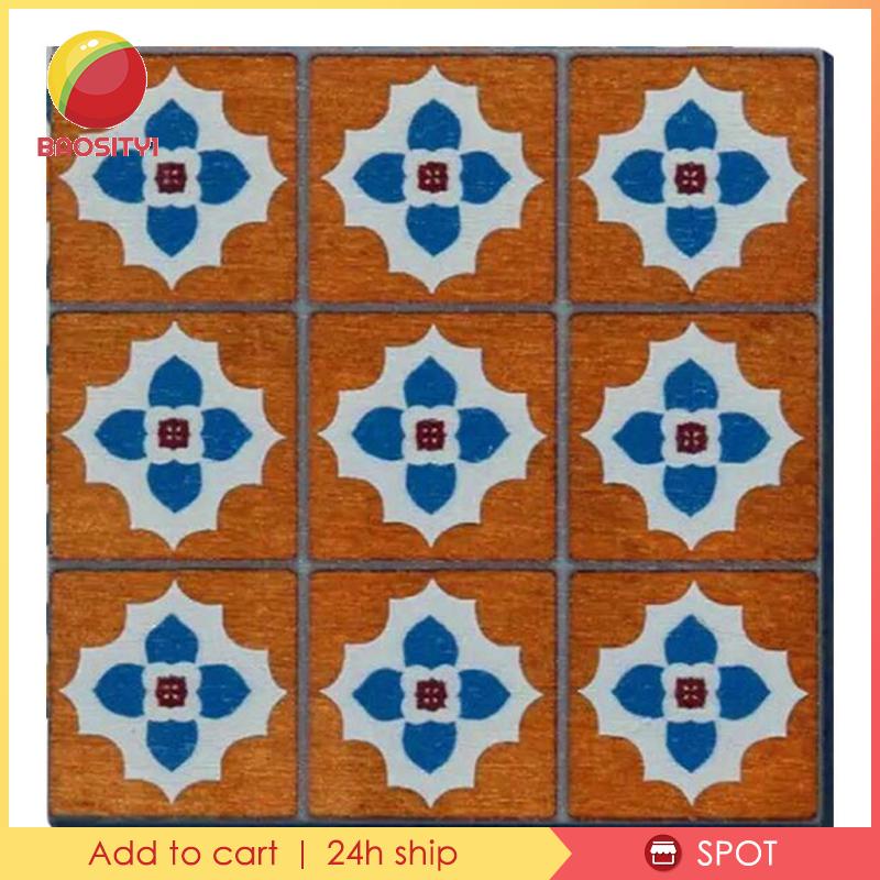 [Baosity1] Thảm Lót Sàn Nhà Búp Bê Tỉ Lệ 1 / 12