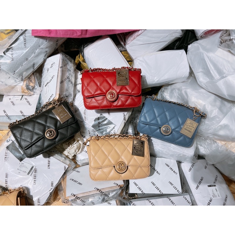 Túi lyn rena khoá tròn kẹp nách đeo chéo