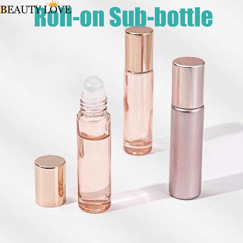 Chai Thủy Tinh Rỗng 5ml / 10ML Đựng Nước Hoa Dạng Lăn Tiện Dụng