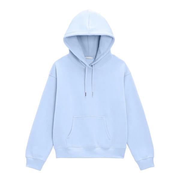 Áo hoodie nữ màu tím mềm mại, thoáng mát lớp lót nỉ bên trong ấm áp ChiDu - TA031