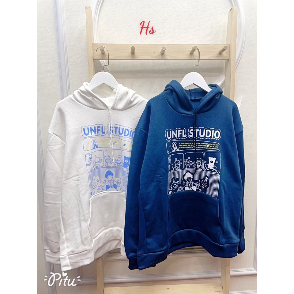 Áo nỉ hoodie in hình UNFL STUDIO 000835