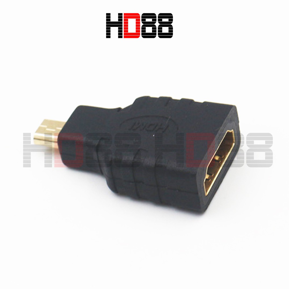 Rắc chuyển HDMI cho Raspberry pi4, Rắc Chuyển cổng Micro sang HDMI - Micro to HDMI - HD88